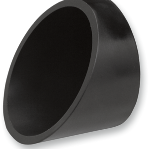 ENDCAP 3" S/O SLASH BLK