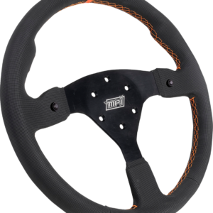 STEERING WHEEL FLAT WEATHERPROOF 2-BUTTON