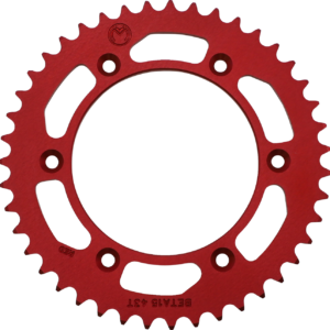 SPROCKET ALU BETA 43T RED