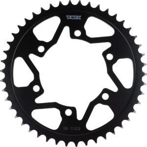 SPROCKET VORTEX STEEL REAR 520-46 TOOTH BLACK