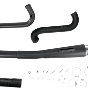 EXHAUST RR2-1UP FXD BLK