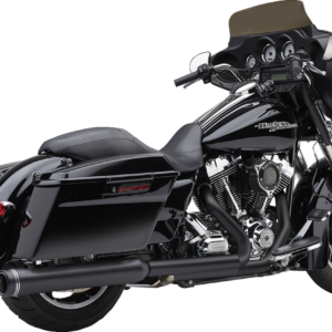 MUFFLER NH 4" FLH BLK