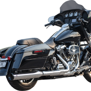 Muffler Swindler 2:1 Chrome 4.5" M8 Touring