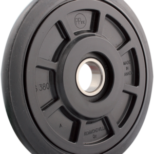 WHEEL POL 6.380" BLACK