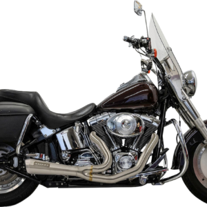 Exhaust 2:1 Ripper Short Stainless Softails 89-2017