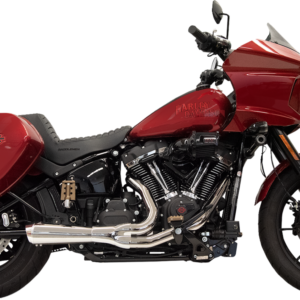 EXHAUST SHORT RIPPER 2:1 W/MEGAPHONE CHROME M8 SOFTAIL