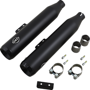 MUFFLER BLK GN 50S M8 ST