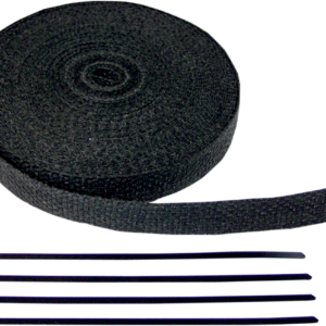 WRAP EXH KIT 1X50 BLK/BLK