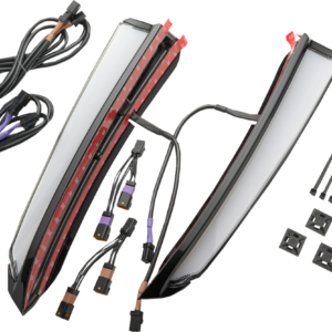 FAIRING LIGHTS WINGLET ROAD GLIDE BLK