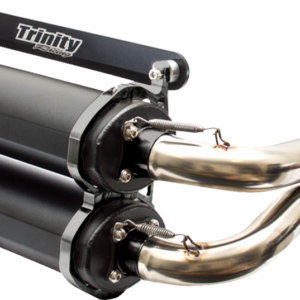 EXHAUST RZR 1000 BK CRKT