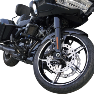 WHEEL FACTORY 24  WITH HUB & ADAPTERS 21" X 3.5" BLK CC