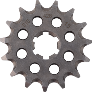 STEEL FRONT SPROCKET (428-15T) SUZUKI, YAMAHA