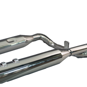 EXHAUST SYS M8 DOM 2-2 RACE TIP CHROME