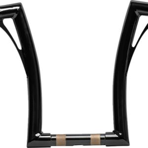 HANDLEBAR FLOWBAR 1.5" BLACK 17" END RISE SOFT,DYNA, XL