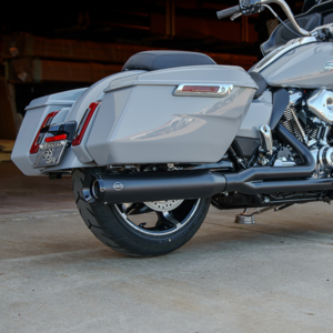 EXHAUST GNX 49 STATE 2:1 BLACK M8 TOURING 2017-25