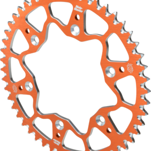 7075 SERIES ALU SPROCKET (ORANGE, 420-52T) HUSQVARNA, KTM