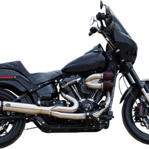 Exhaust 2:1 Qualifier 50 State Stainless M8 Softail 2018-23