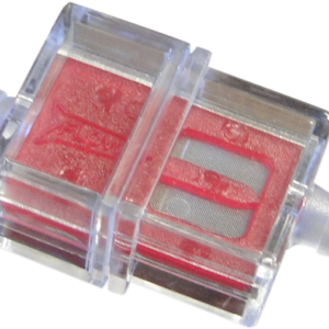 FILTER FUEL 1/4" RED 21CD