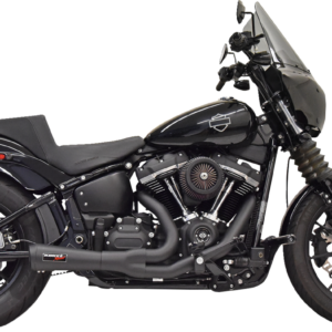 Exhaust 2:1 Road Rage 2 Ripper Short 49C Black M8 Softail