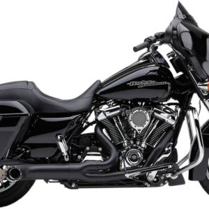 EXHAUST 2:1 W/TIP BLK FLH