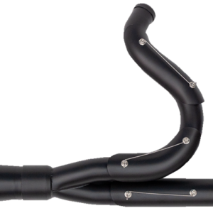 2-into-1 Assault Exhaust System Full Black on Black