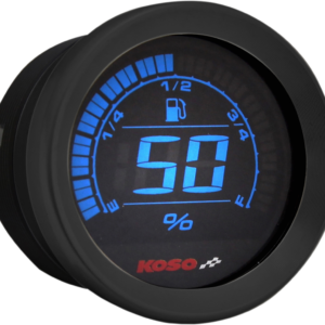 FUEL GAUGE HD 2" BLK