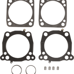 GASKET KIT HEAD/BASE/EXHAUST .040 THICK 136" 4.32" BORE M8