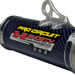 SILENCER TI-2 R304 TI/BLUE/CARBON FIBER YZ 125