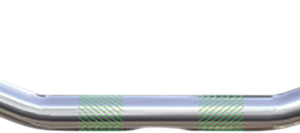 HANDLEBAR 1" LO BND CHR