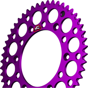 SPROCKET REAR 520 49T PURPLE UL SC