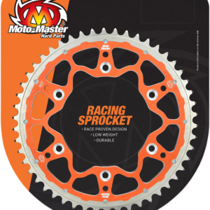 FUSION SERIES DUAL RING SPROCKET (ORANGE, 520-50T)