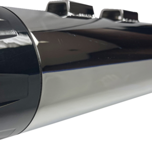 Mufflers 4.5" S/O Chrome w/Black End Cap OEM TC Touring