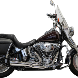 Exhaust 2:1 Ripper Short Chrome Softails 89-2017