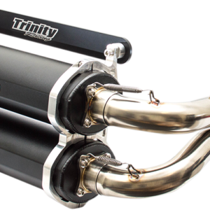 EXHAUST DL RZR XP1000 BK