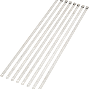 CABLE TIE SILVER 14" 8PK