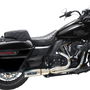 HIGH OUTPUT 2-1 EXHAUST BRUSHED TOURING