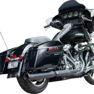 Muffler Swindler 2:1 Black 4" M8 Touring