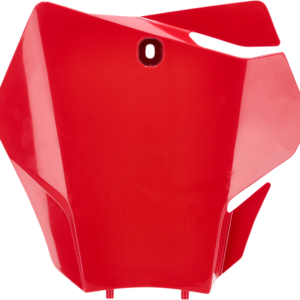 PLATE FRONT # GASGAS RED