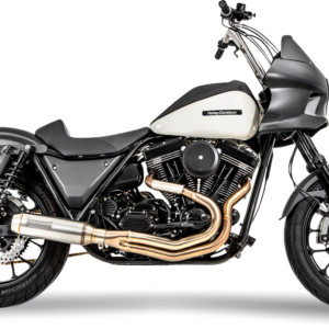 Exhaust 2:1 Super Bike 4" Stainless Steel FXR