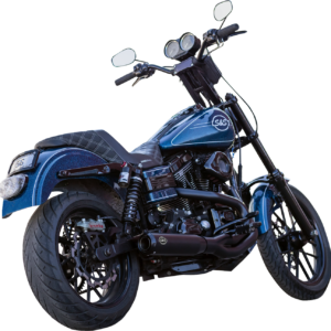 Exhaust Qualifier 2:1 Guardian Black Dyna 2006-07