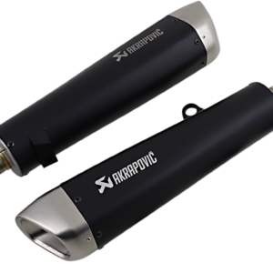 MUFFLERS TI BK STR TWIN