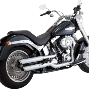 MUFFLERS 3" TWIN SLASH CHROME FATBOY DEUCE