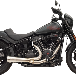 EXHAUST SHORT RIPPER 2:1 STAINLESS M8 SOFTAIL