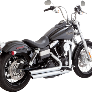 EXHAUST BIG SHOTS STAGGERED CHROME 06-09 DYNA