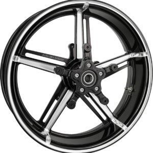 WHEEL FACTORY 24 WITH HUB & ADAPTERS 21" X 5.5" BLK CC