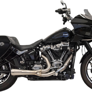 EXHAUST SHORT RIPPER 2:1 W/MEGAPHONE STAINLESS M8 SOFTAIL