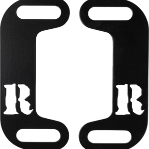 BRACKETS MUFFLER CENTERING GLOSS BLACK