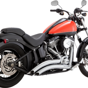 EXHAUST BIG RADIUS CHROME 86-09 SOFTAIL