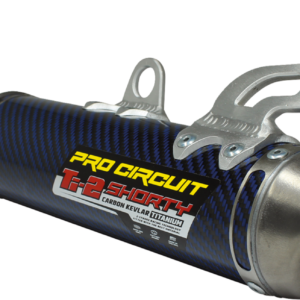 SILENCER TI-2 R304 TI/BLUE/CARBON FIBER YZ250
