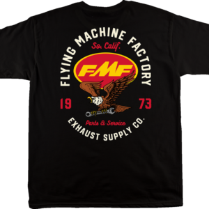 TEE EXHAUST SUPPLY BLK 2X